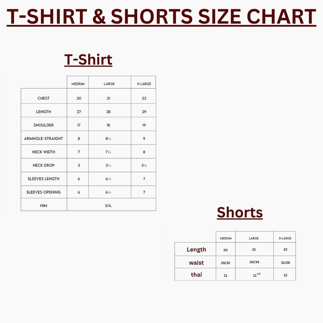Mens Tshirt & Short Set PS-17