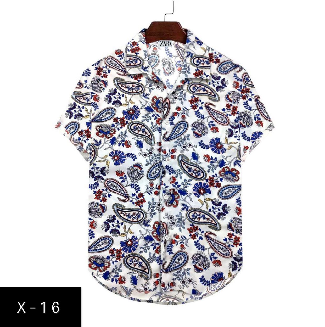 Mens Half Sleeves Shirts X-16