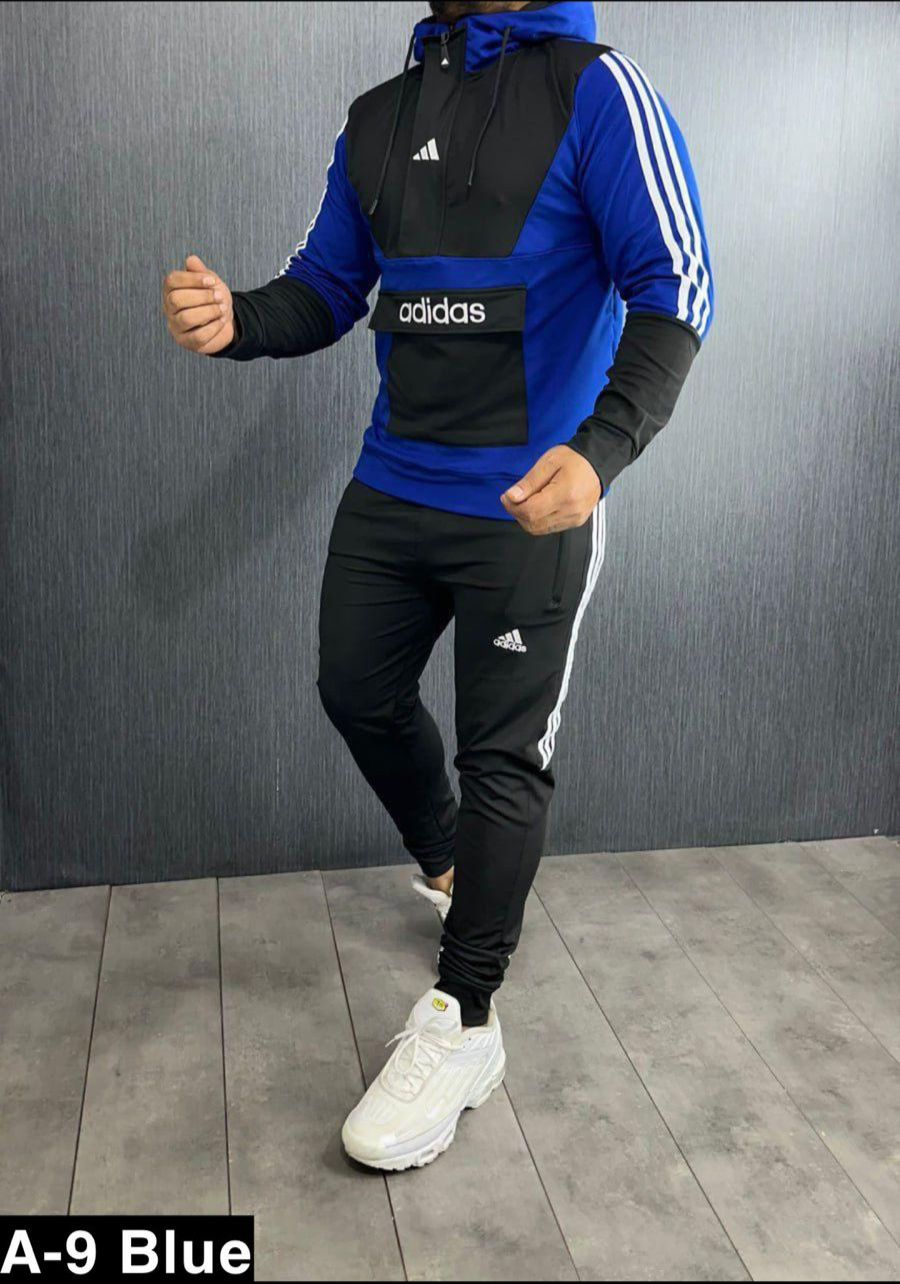 Mens Tracksuit A-9 Blue