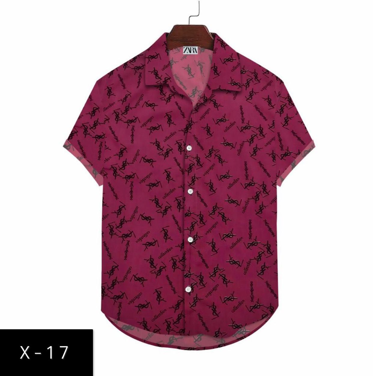 Mens Half Sleeves Shirts X-17