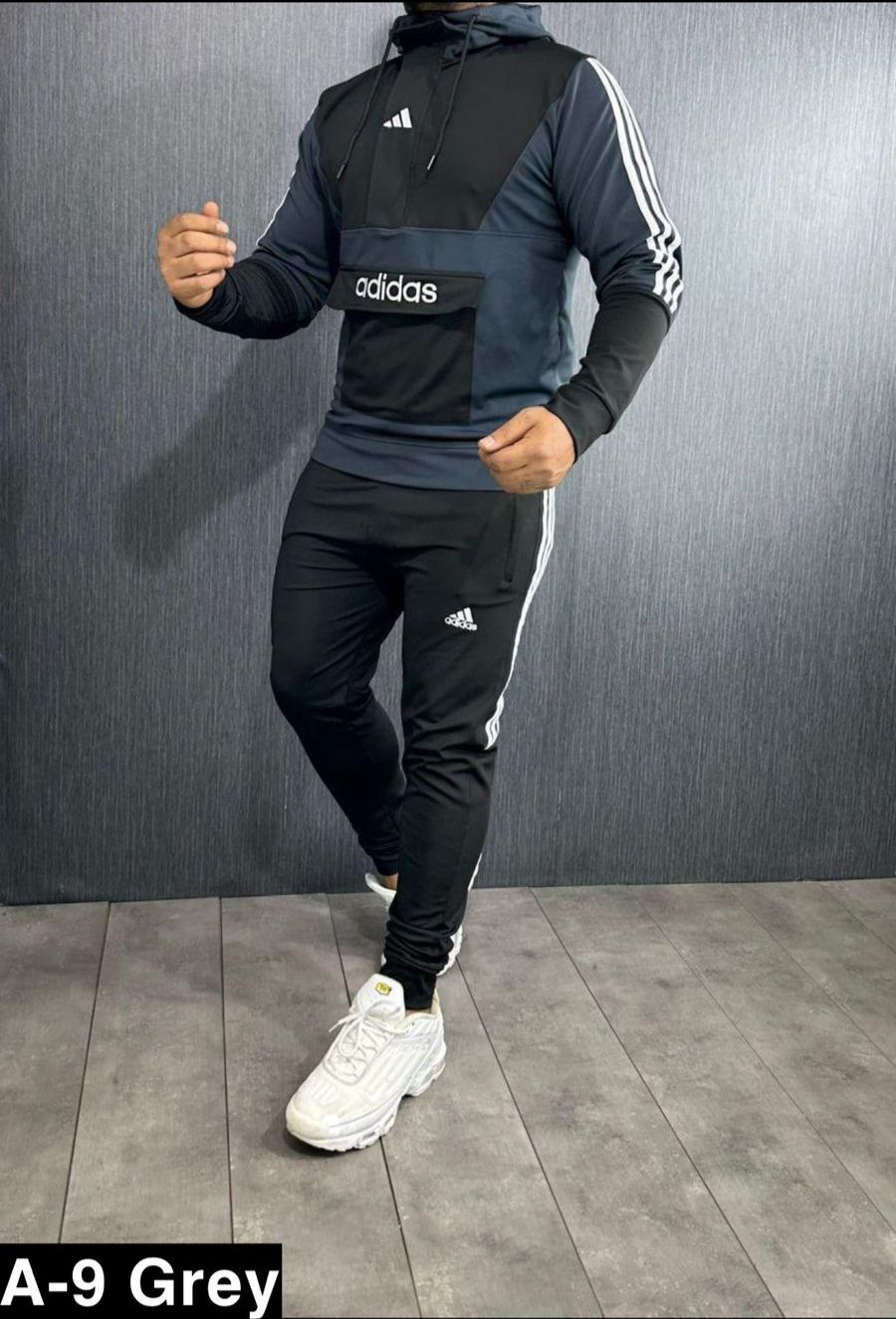 Mens Tracksuit A-9 Gray