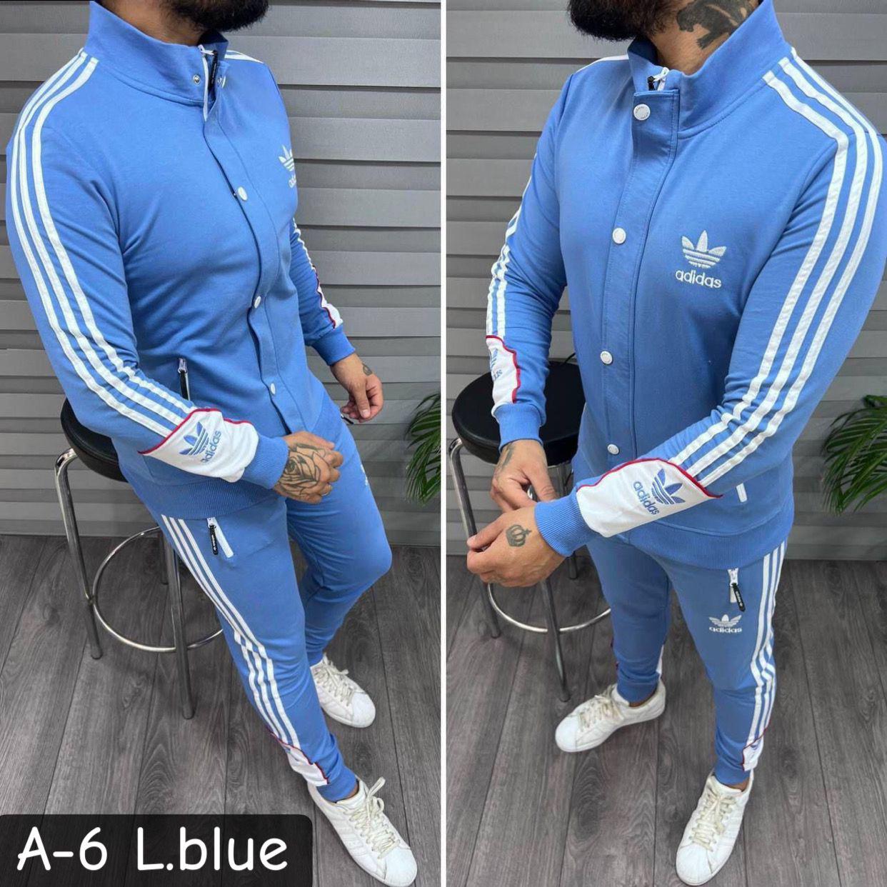 Mens Tracksuit A-6 L.blue