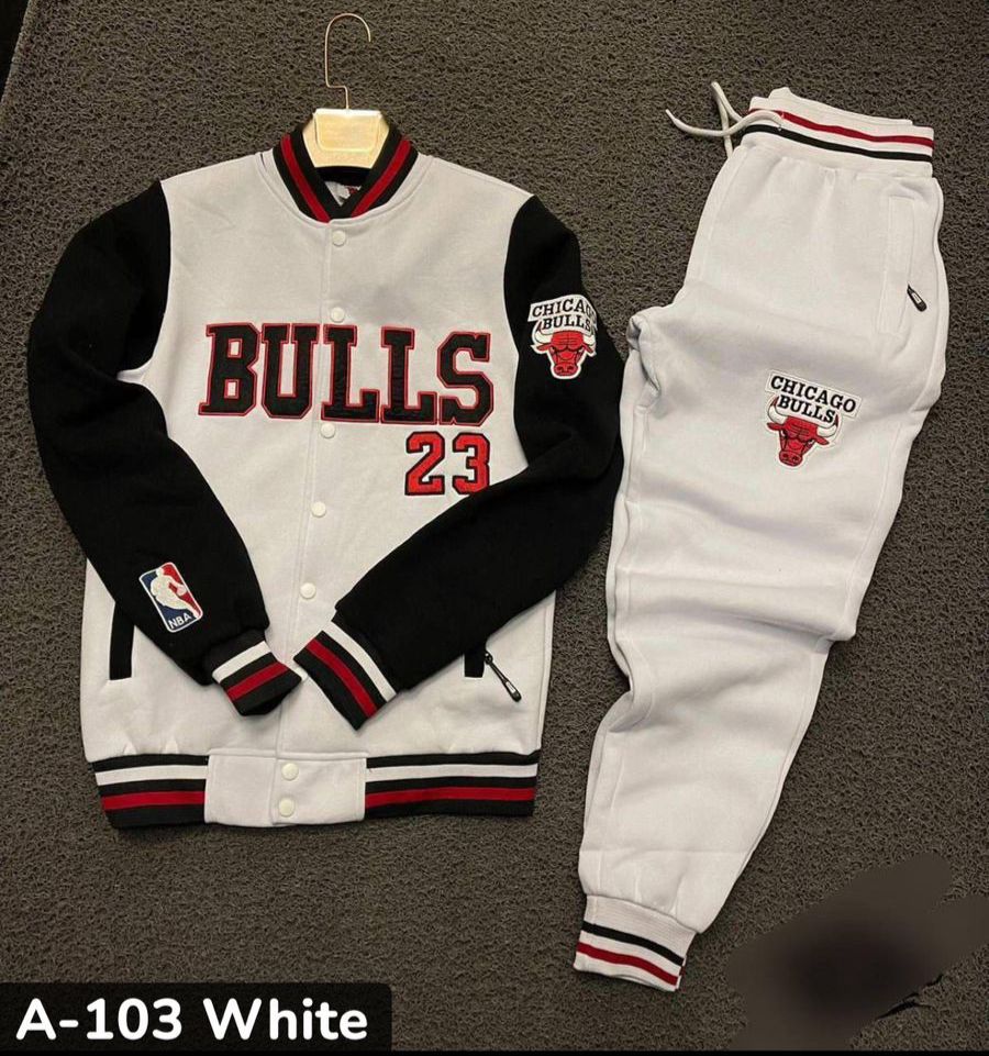 Mens Tracksuit A-103 White