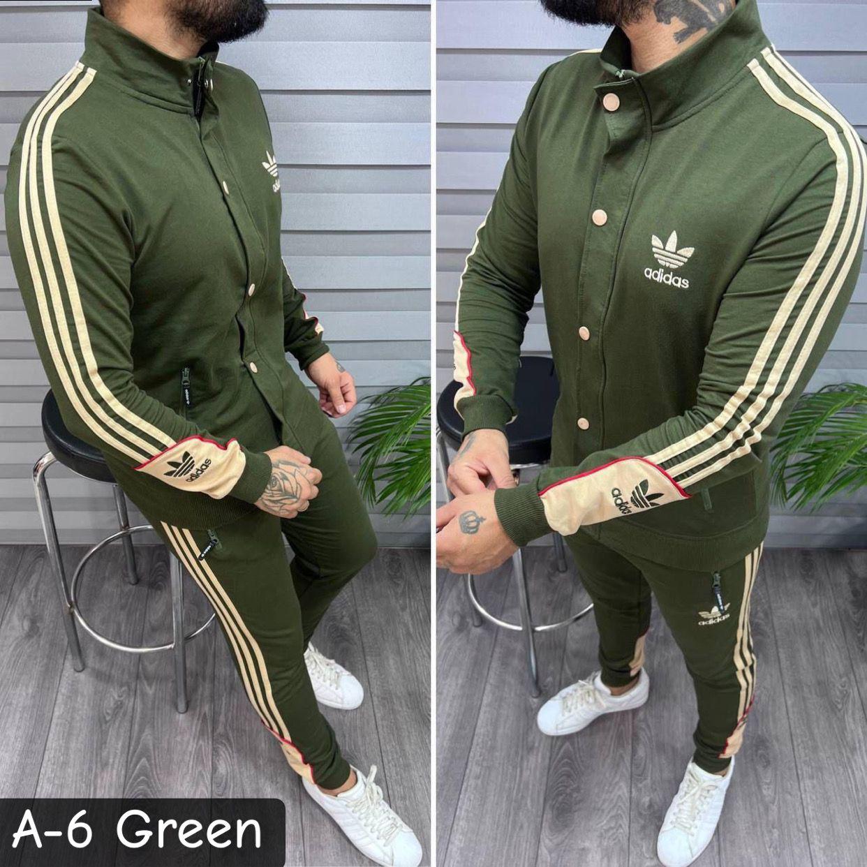 Mens Tracksuit A-6 Green