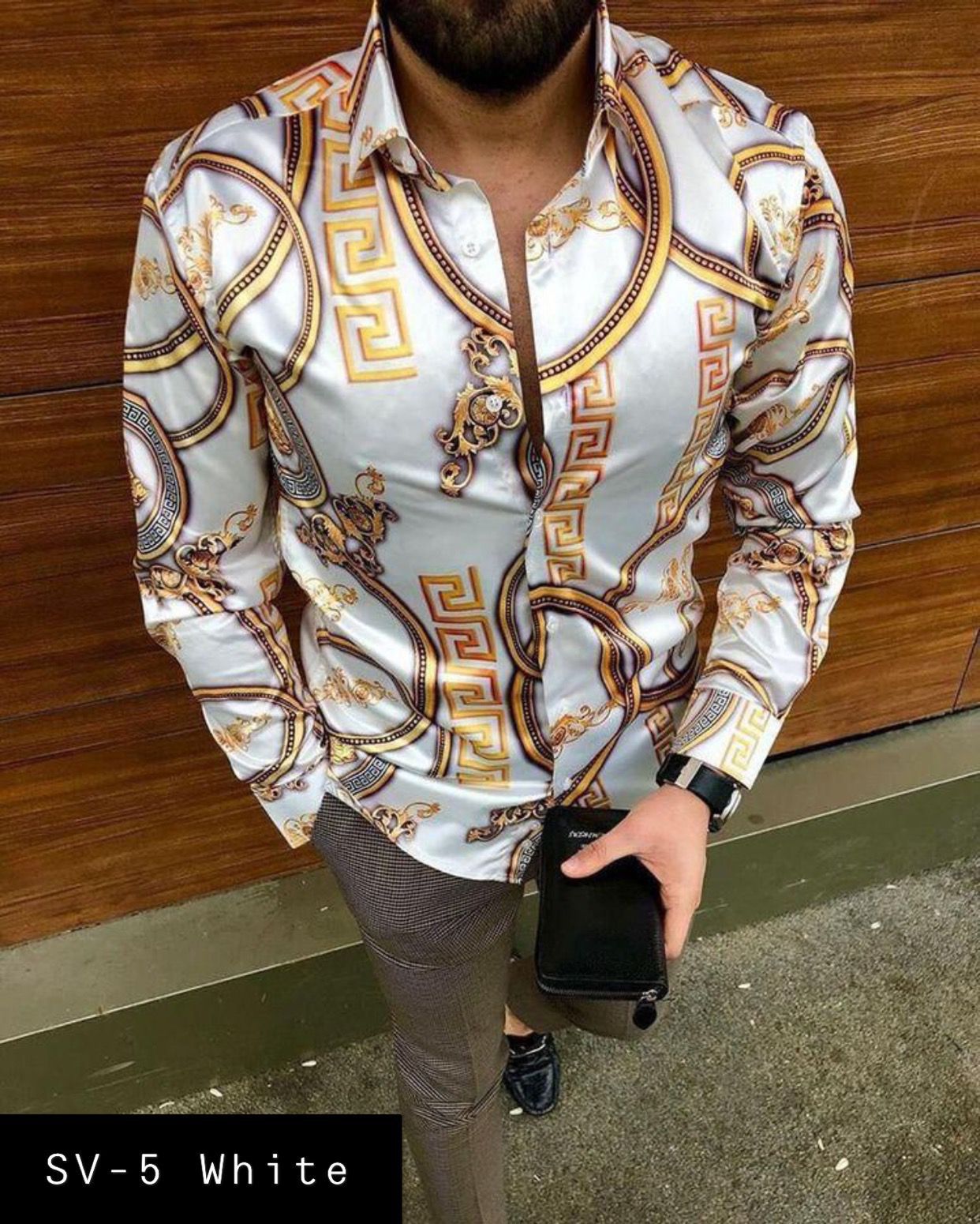 Men's 3D shirt sv- 5 White