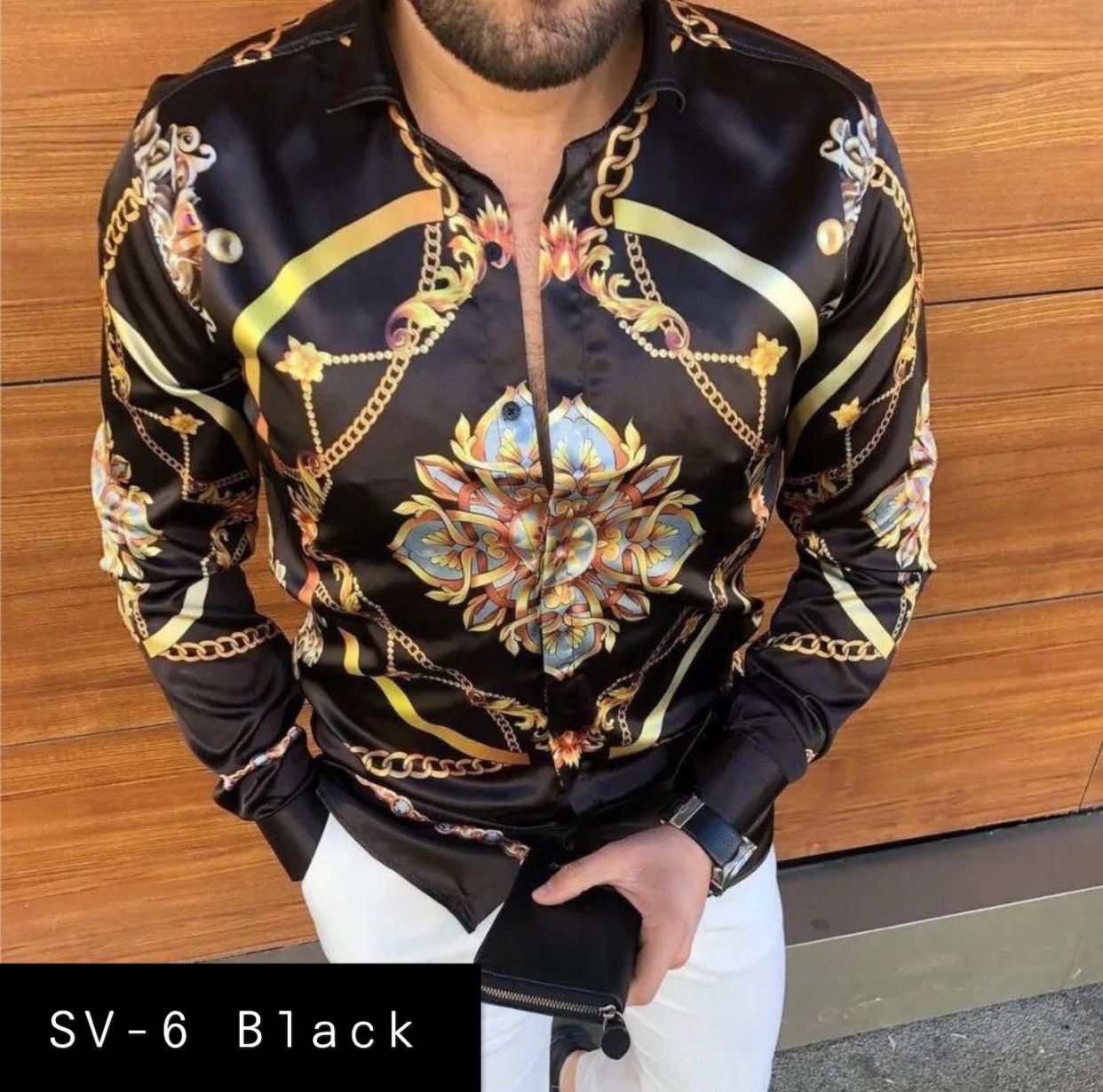 Men's 3D shirt sv- 6 Black
