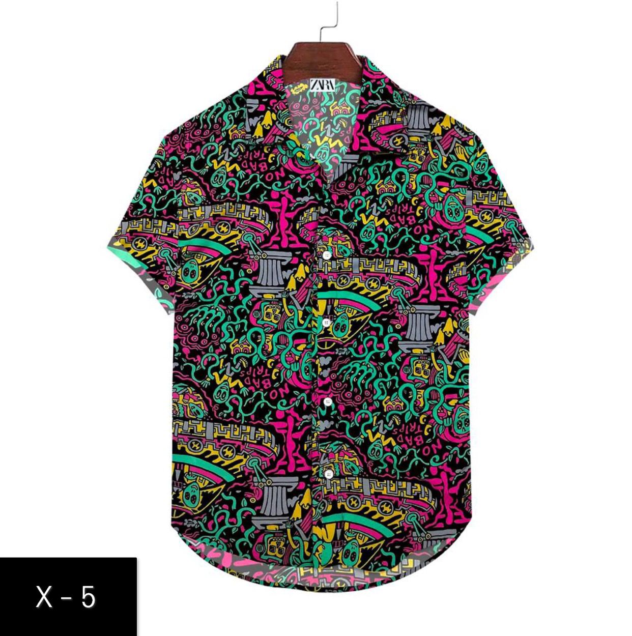 Men's Half sleeves Shirts X-5