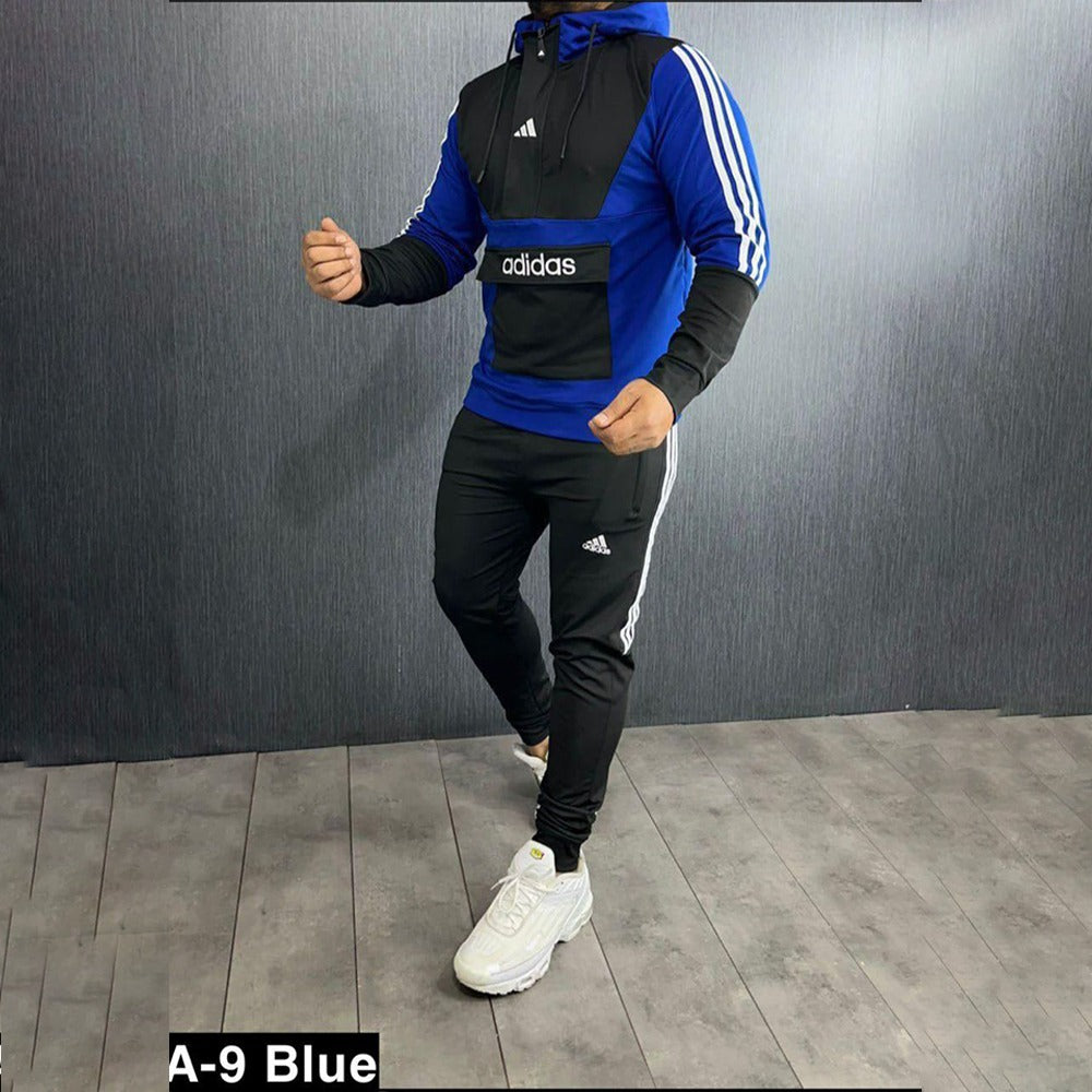 Mens Tracksuit A-9 Blue