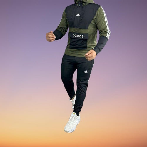 Mens Tracksuit A-9 Green
