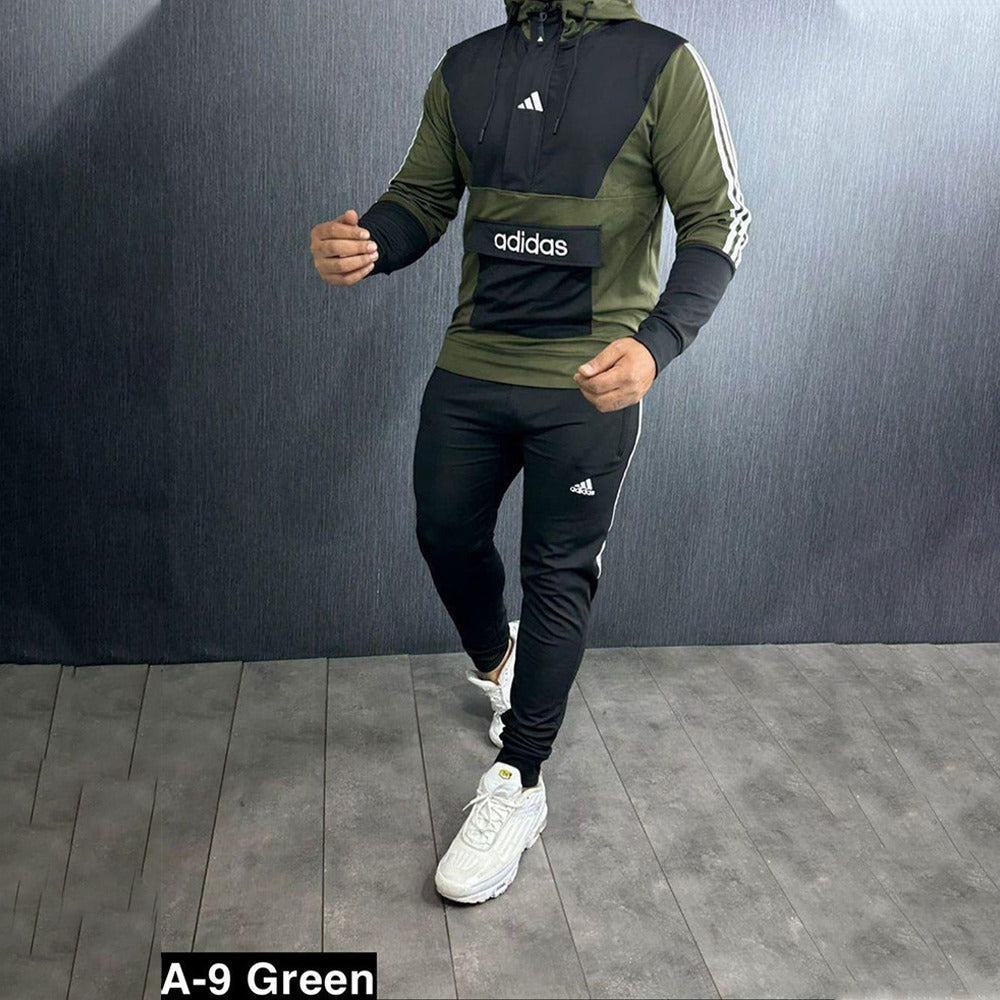 Mens Tracksuit A-9 Green