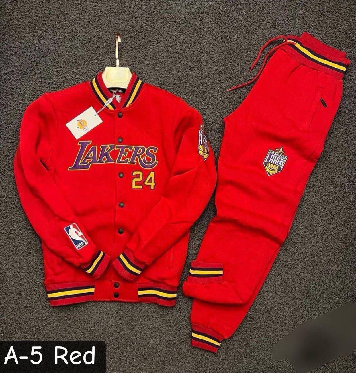 Men Tracksuit A-5 Red