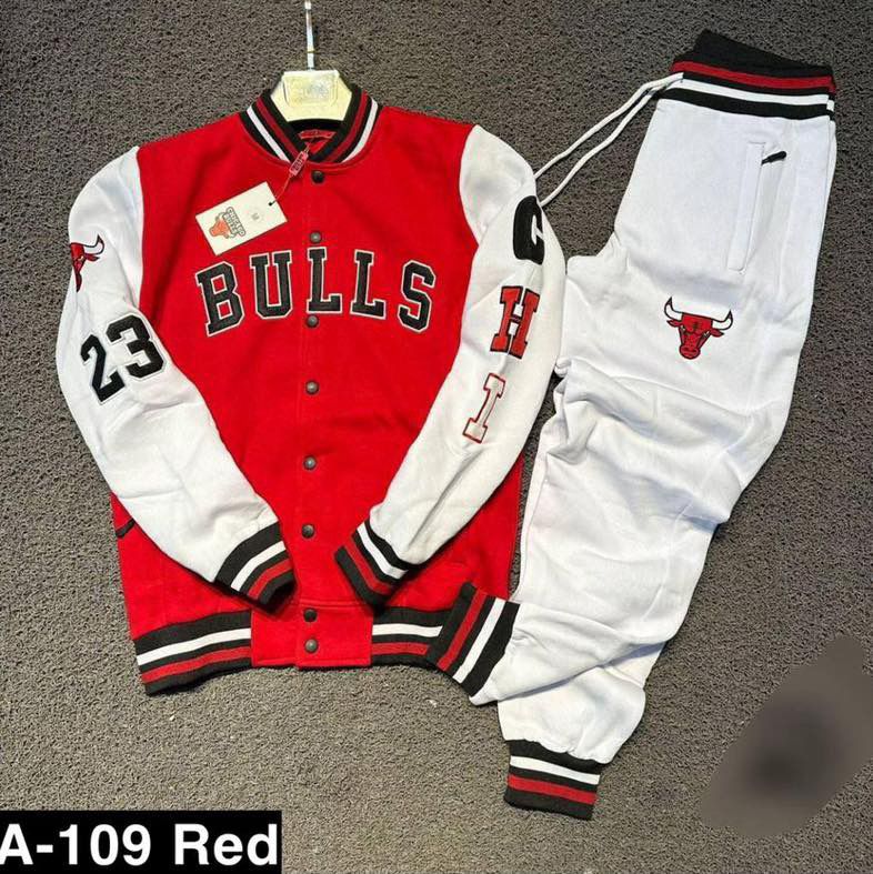 Mens Tracksuit A-109 Red