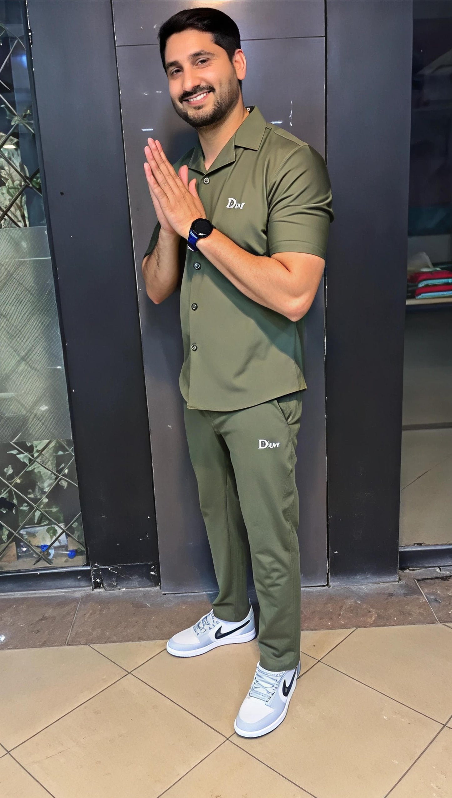 Q 01 DudeDrapes Button-Down Chill Set Classic Vibe 2