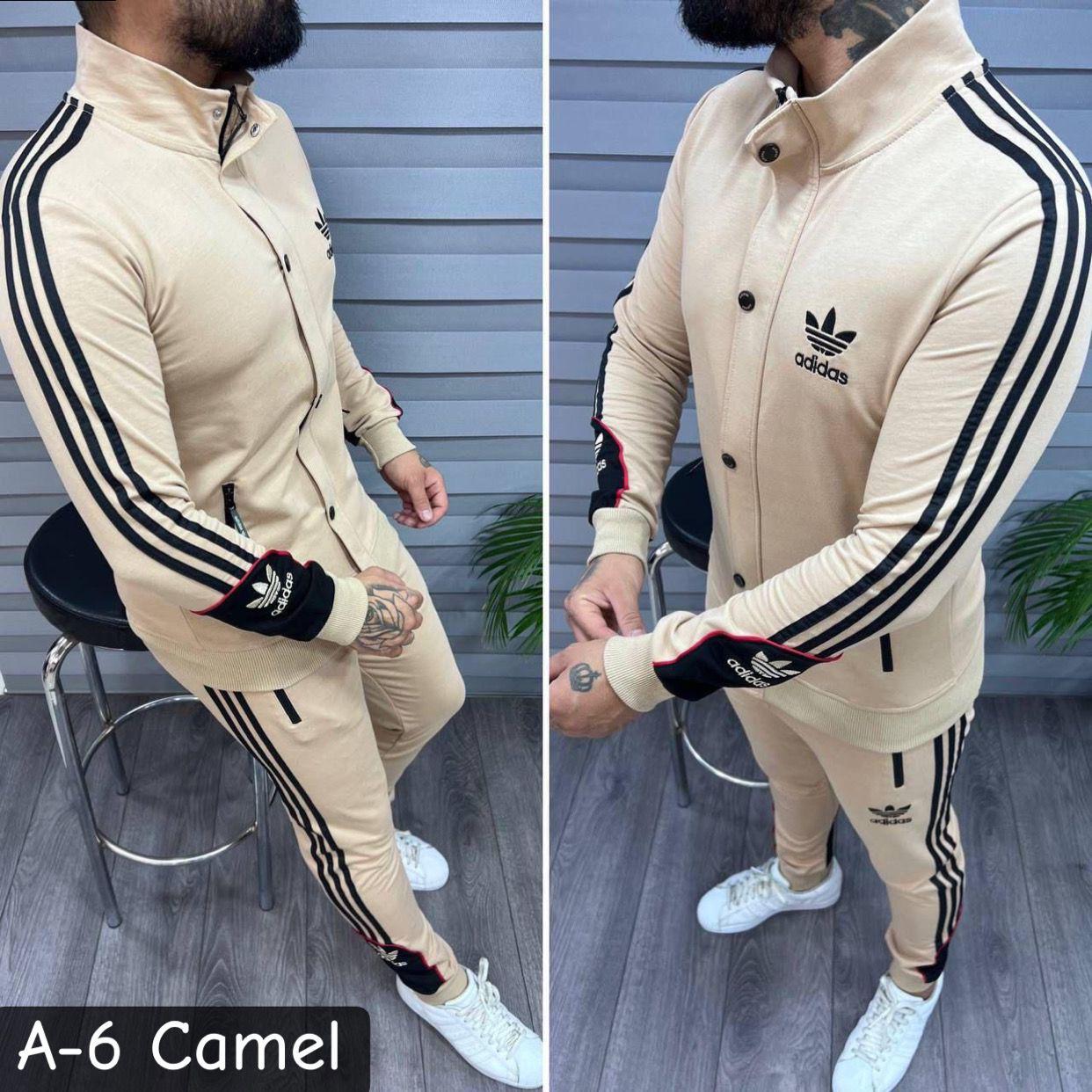 Mens Tracksuit A-6 Camel