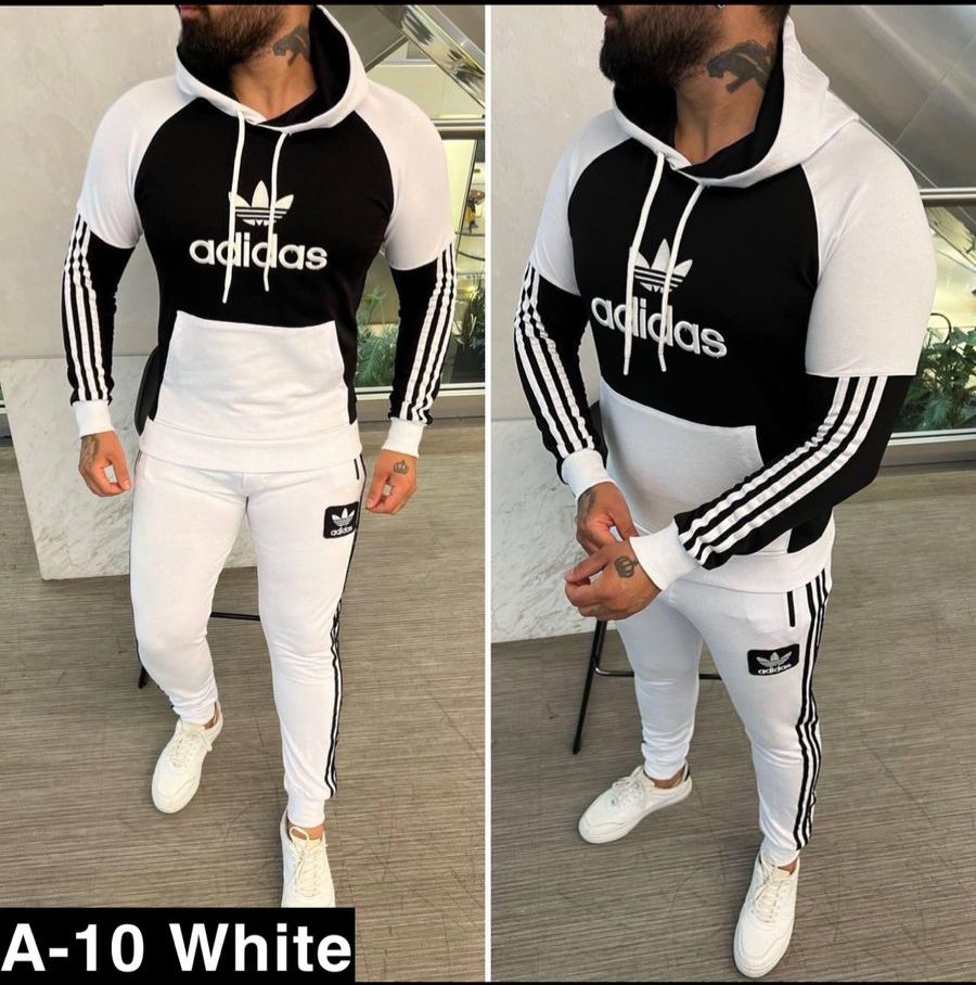 Mens Tracksuit A-10 White