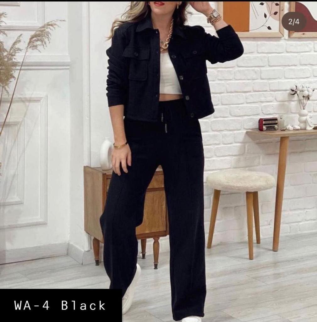 2 Pcs Winter Button Style Outfit WA-4