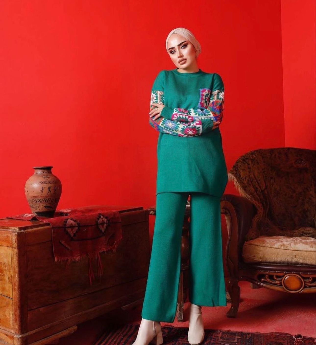 Fleece 2 Pcs Printed Outfit CH# 321