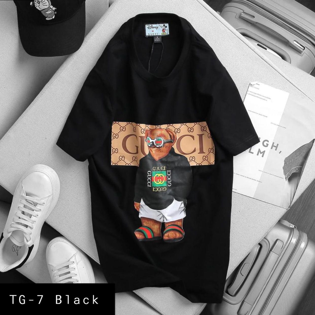 Cotton Tshirts TG-7 Black