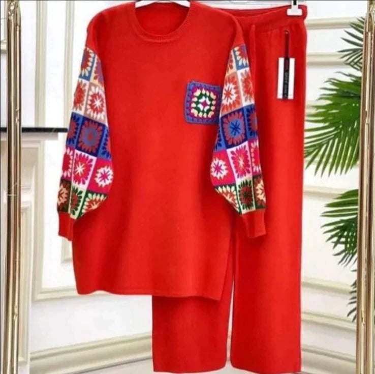 Fleece 2 Pcs Printed Outfit CH# 321