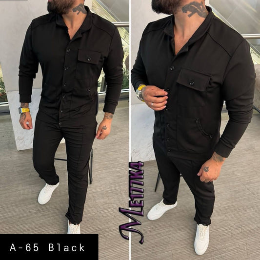 Men's Sets A-65  Black