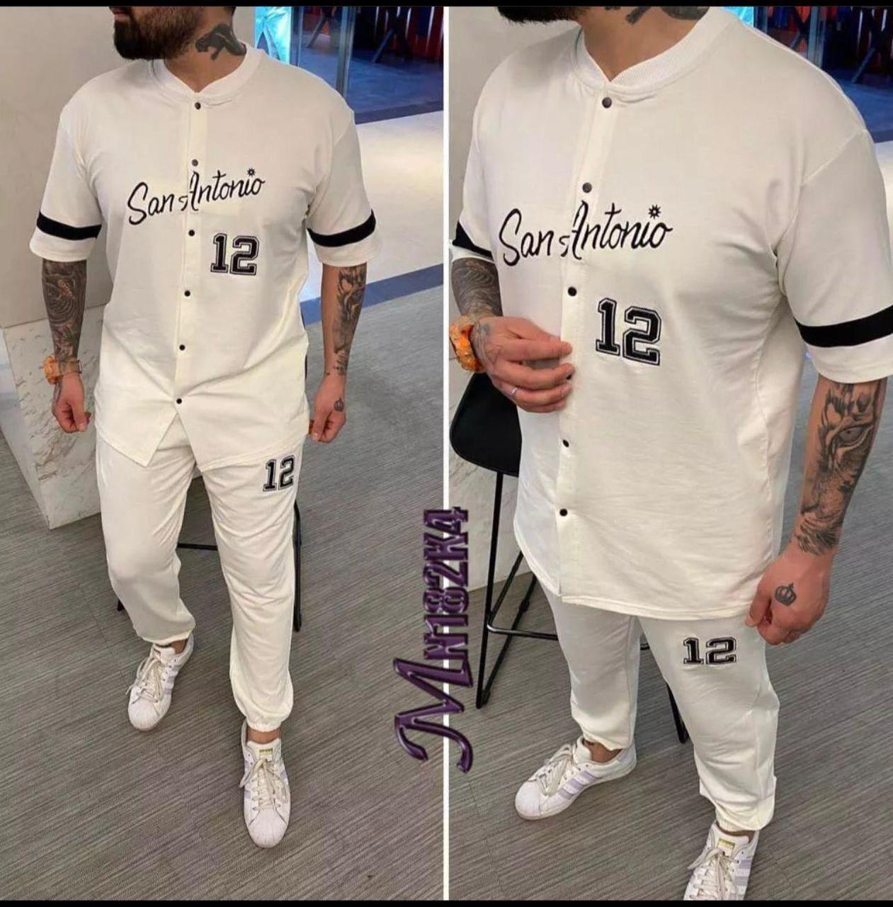 Men's 2 Pcs T-Shirt & Trackpant Set Z-19