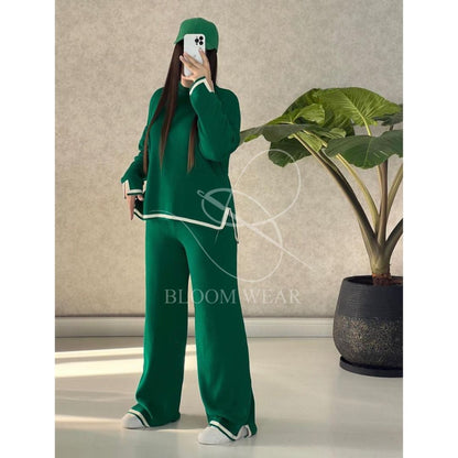 Bootcut style 2 Pcs Co-ord Set CH-372