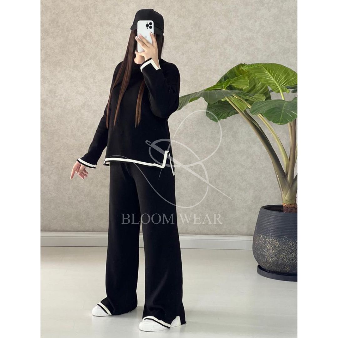 Bootcut style 2 Pcs Co-ord Set CH-372