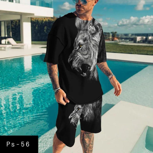 Luxury Polo Tshirt & Short Suit Fashion| PS-56
