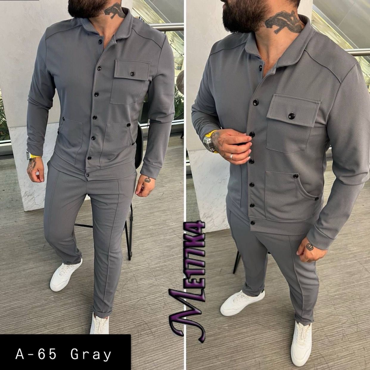 Men's Sets A-65 Gray