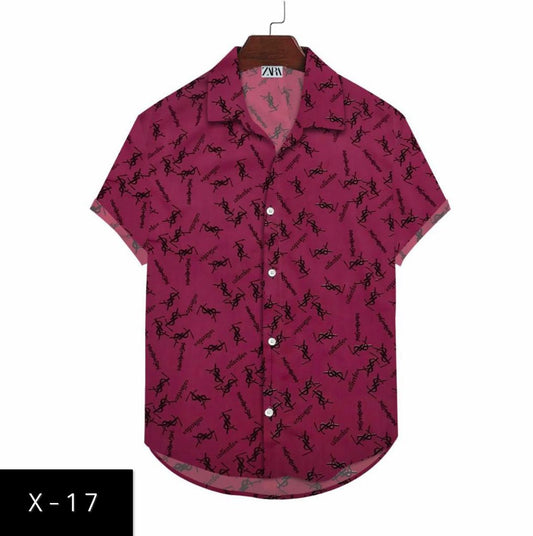 Mens Half Sleeves Shirts X-17