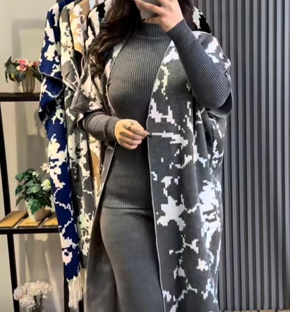 Ready-to-Wear 3 Piece Dress High Neck + Upper + trouser CH # 387