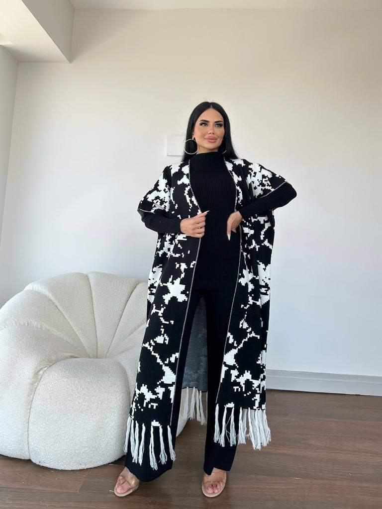 Ready-to-Wear 3 Piece Dress High Neck + Upper + trouser CH # 387