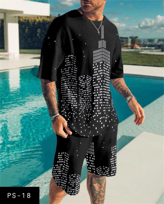 Mens Tshirt & Short Set PS-18
