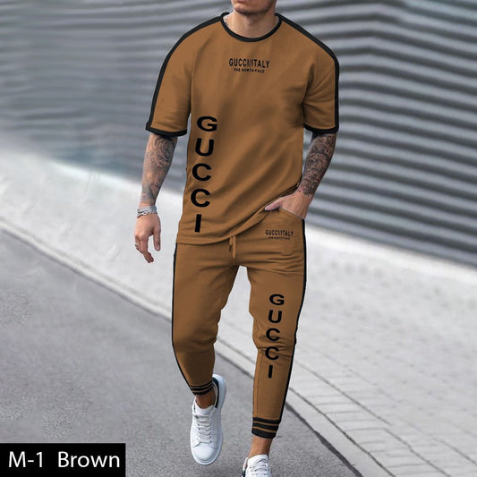 Men's 2 pcs Tshirt &Trackpant set|M-1