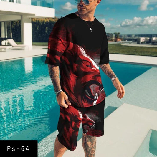 Luxury Polo Tshirt & Short Suit Fashion| PS-54