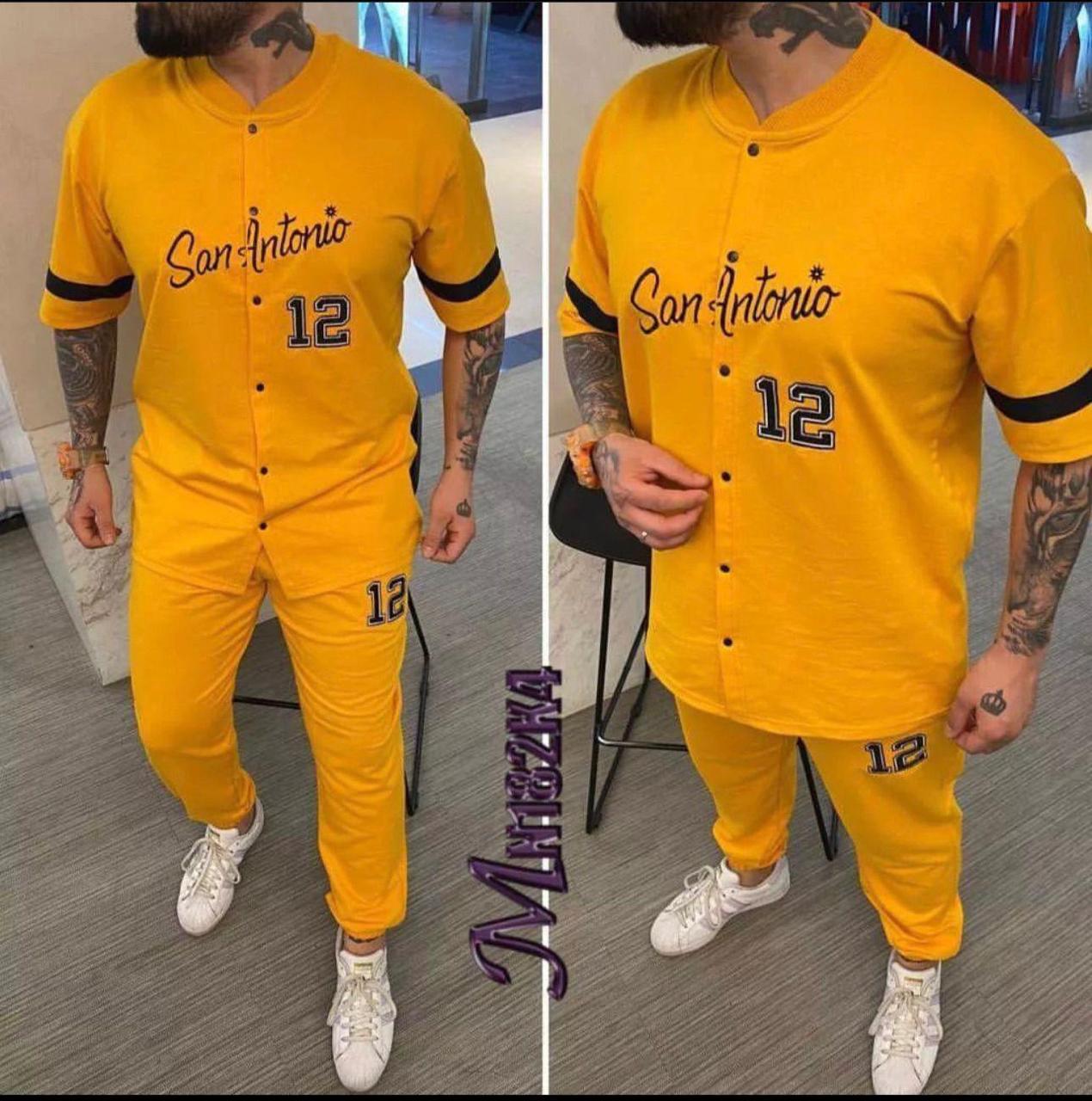 Men's 2 Pcs T-Shirt & Trackpant Set Z-19