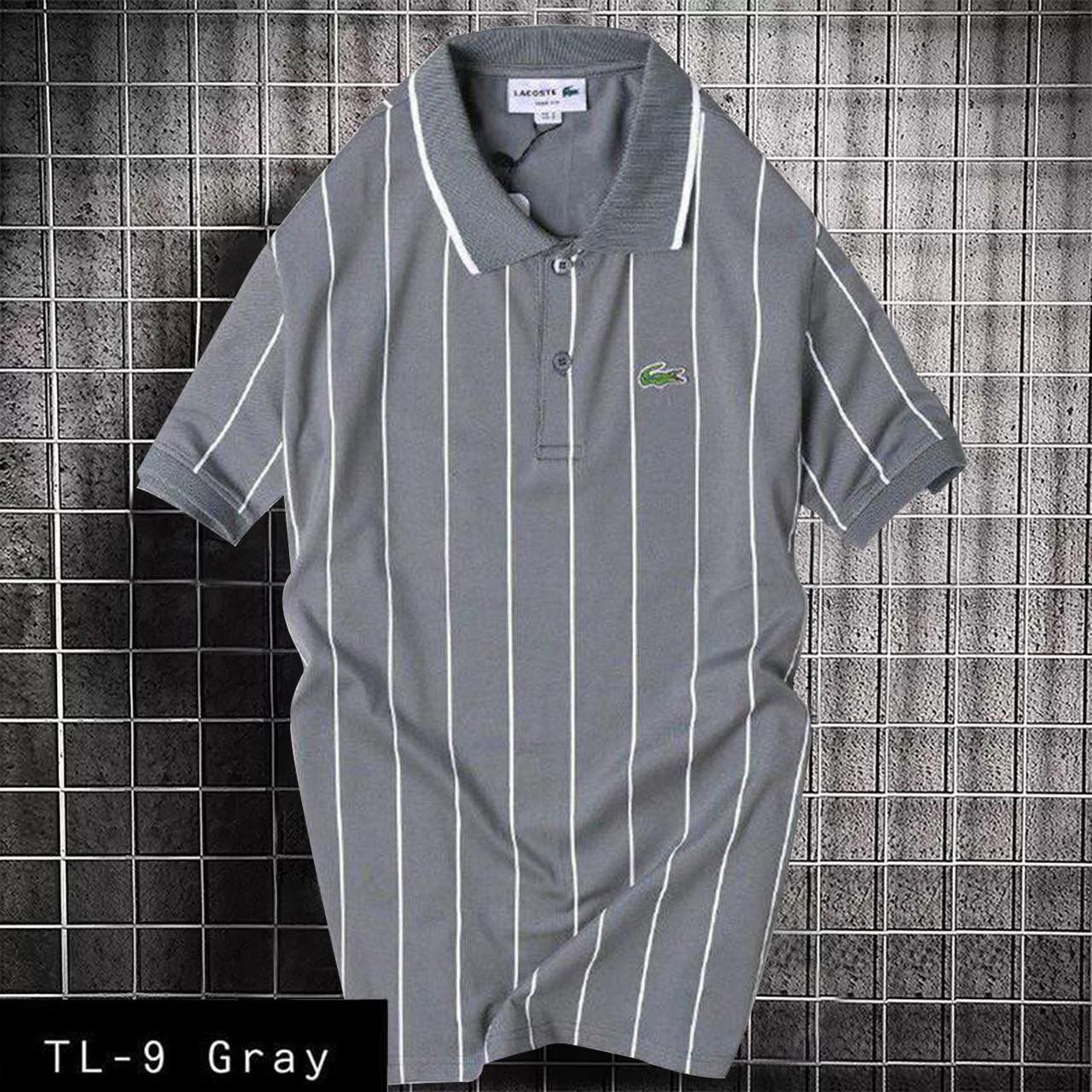 Polo Tshirt TL- 9 Gray