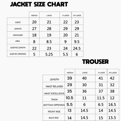 Men's 2 pcs jacket & Trackpant set