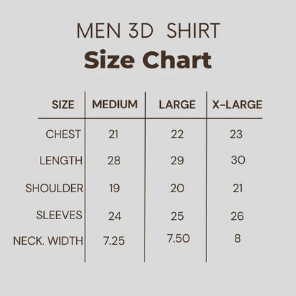 Men's 3D Shirt |YS-32
