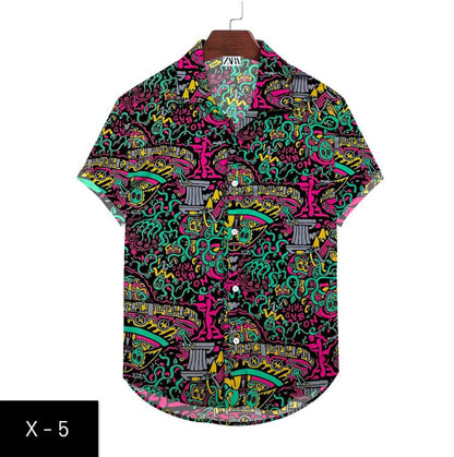 Men's Half sleeves Shirts X-5