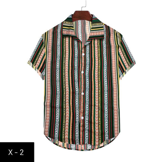 Men's Half sleeves Shirts X- 2