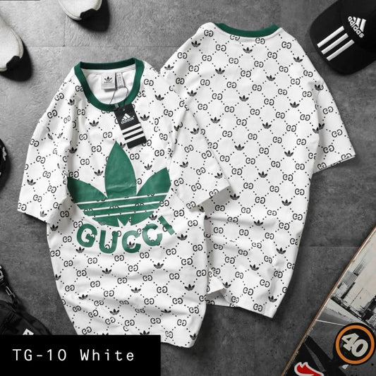 Summer Cotton Tshirts-TG-10 White