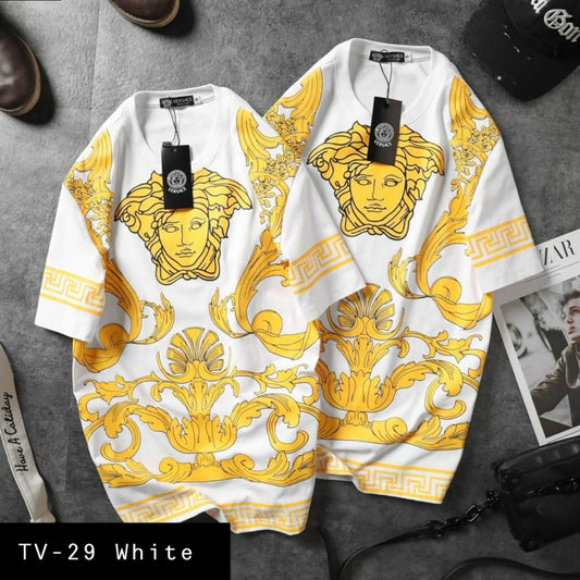 Summer Cotton Tshirts-Tv- 29 White