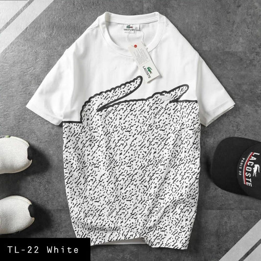 Summer Cotton Tshirts-TL-23 White
