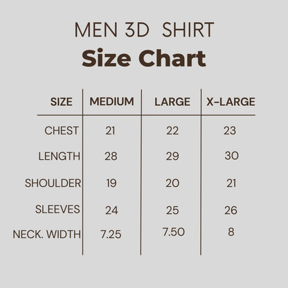 Men's 3D shirt sv- 5 White