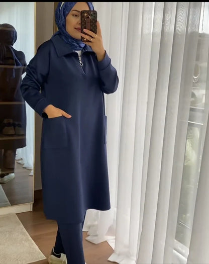 Front Pocket Style 2 Pcs Warm Winter Outfit CH 397