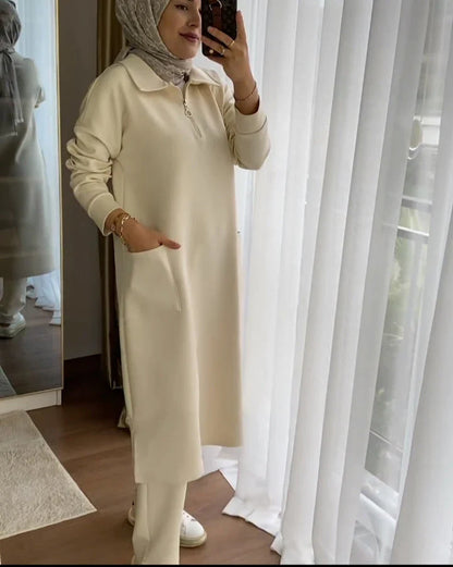 Front Pocket Style 2 Pcs Warm Winter Outfit CH 397