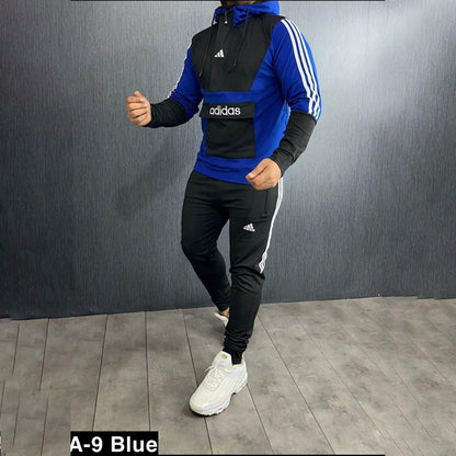 Mens Tracksuit A-9 Blue