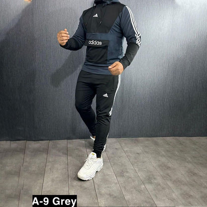 Mens Tracksuit A-9 Gray