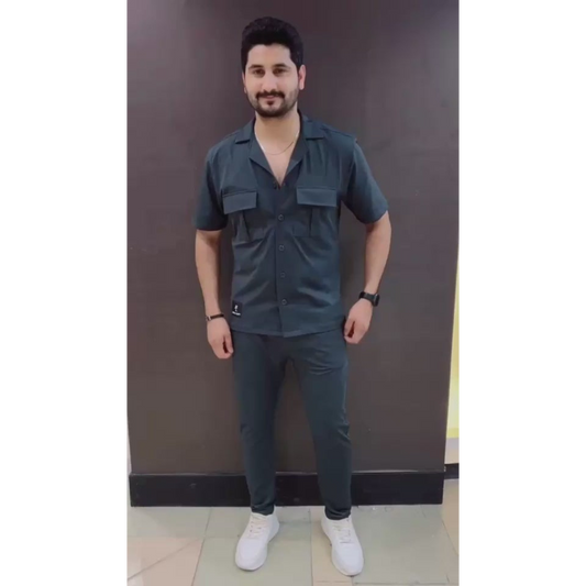 LI-15 Dry Fit 2 Pcs Style Tracksuit